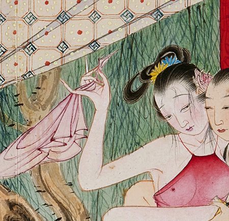 紫阳县-迫于无奈胡也佛画出《金瓶梅秘戏图》，却因此成名，其绘画价值不可估量